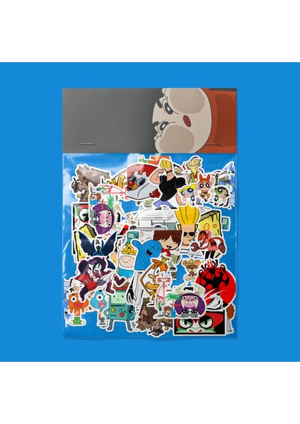 Karışık Çizgi Film Sticker Paketi -Bullet Journal - Ajanda - Planner - Defter - Laptop Etiket Çıkartma Çok Renkli 10 x 15 Paket Boyutu 3 x 5 cm Stickerlar Paket Içeriği 25 Adet Dadi Ramba Sticker