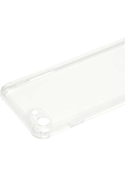 iPhone 7 Kılıf Hgea Kamera Korumalı Nitro Anti Shock Silikon-Renksiz