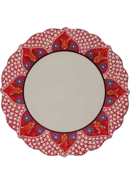 Kişiye Özel Kaligrafi Çini Tabak Kabartmalı