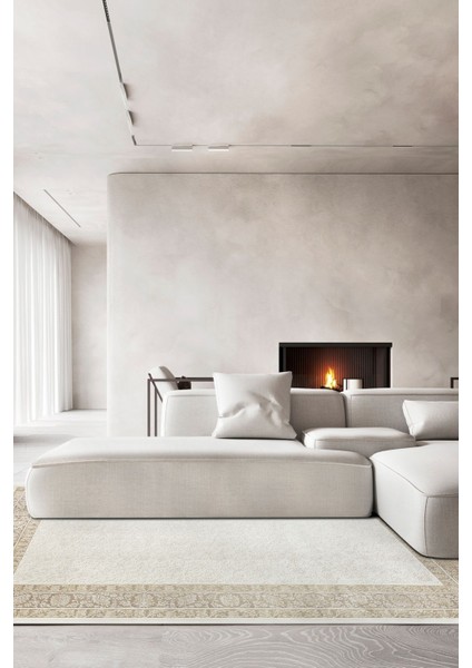 Enti Naturel 1714 Kahve Yumuşak Dokulu Parlak Görünümlü Halı Kesme Yolluk fiyatları