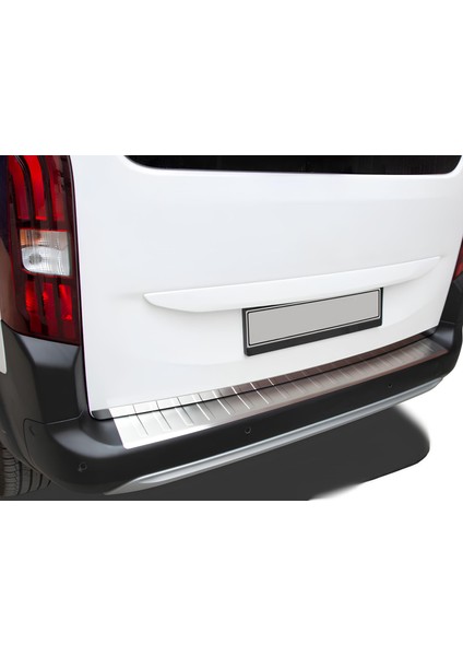 Fiat Doblo Krom Arka Tampon Eşiği 2023 Model ve Sonrası