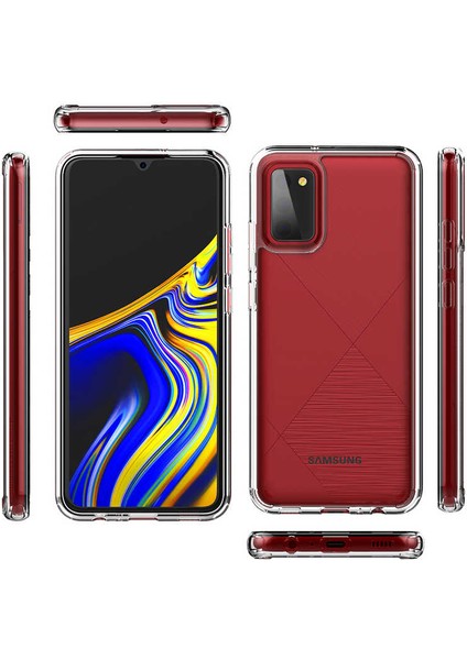Galaxy A02S Kılıf Hgea Coss Kapak-Renksiz fiyatları