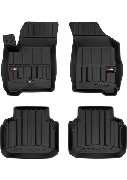 Fiat Freemont Suv, Tek ve Çift Kabin, Black Code Versiyon Hariç 2011-2015 Arası Uyumulu Havuzlu Paspas