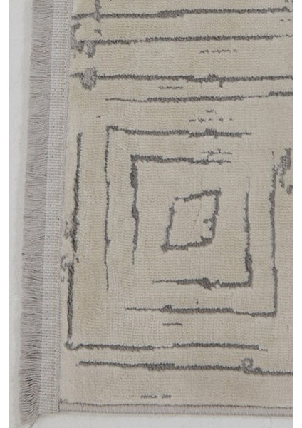 Enti Dora 1908 Beyaz Salon Halısı Kesme Yolluk Yumuşak Doku Kaymaz Tozumaz Halısı modelleri