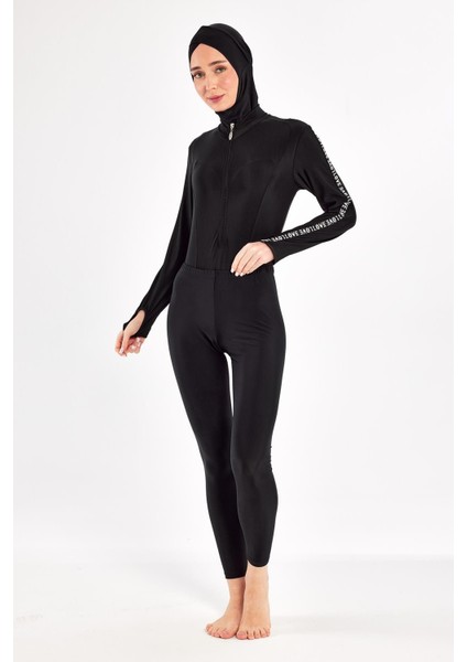 1109 Oreta Uzun Kollu Tesettür Mayo indirimleri