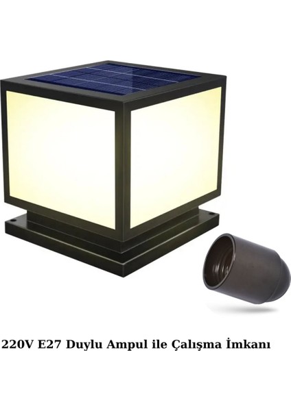 60 Watt Solar Set/baba Duvar Üstü Dekoratif Armatür