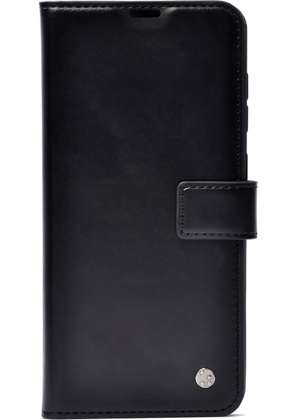 Tecno Camon 19 Neo Kılıf Hgea Kar Deluxe Kapaklı Kılıf-Siyah