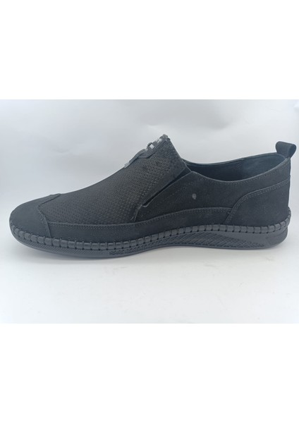 Siyah Nubuk Deri Erkek Ayakkabı fırsatları