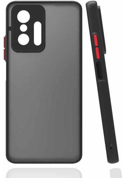 Xiaomi Mi 11T 5g Kılıf Hgea Hux Kapak-Siyah