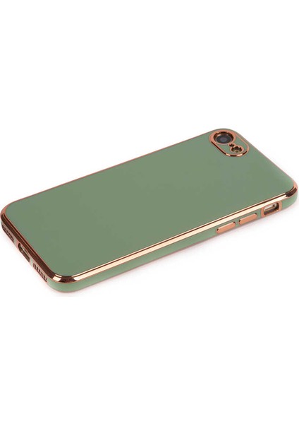 iPhone 8 Uyumlu Hgea Bark Kapak-Yeşil