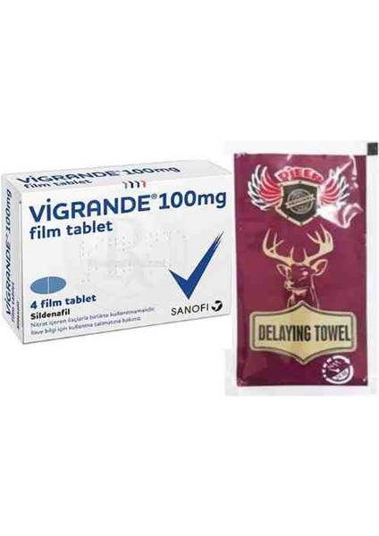 Mendil Gecıktıcılı+Wigrande 100 Mg 4 Tab