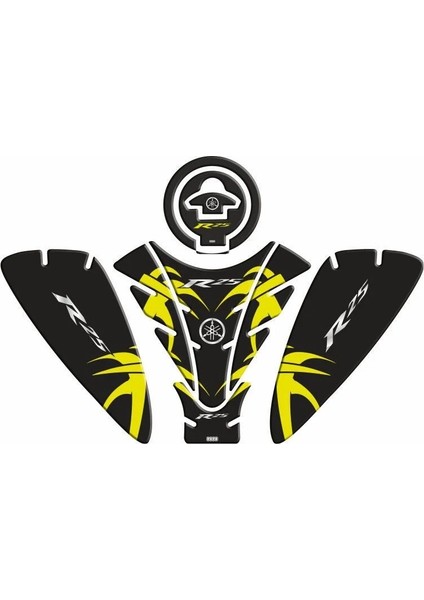Yamaha R25 2019 - 2024 Uyumlu Tank Pad Set