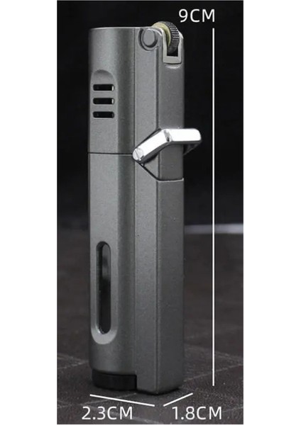 Premiumquality Parlak Gunmetal 3 Torch Pürmüz Metal Puro Çakmağı fırsatları