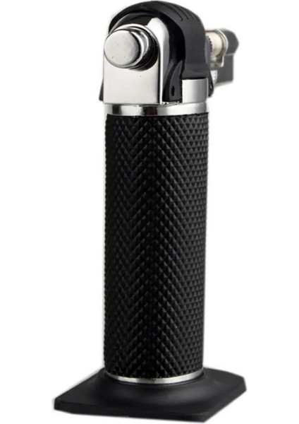 Premiumquality Tek Torch Pürmüz Siyah Gümüş Metal Masa Tipi Puro Çakmağı fiyatları