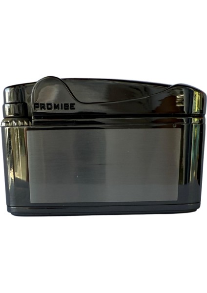 Promise Soft Flame Gunmetal Metal Çakmak