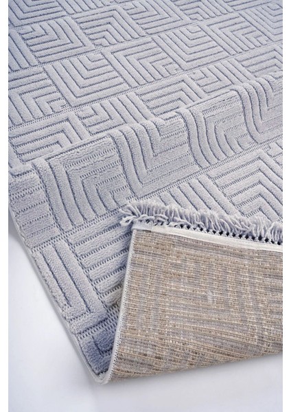 Luxess Dizayn 1062 Gri Kaymaz Taban Kesme Yolluk Mutfak Halısı Modern Salon Halısı fırsatları
