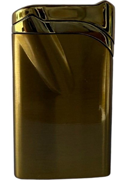 Premiumquality Tek Torch Pürmüz Gold Metal Puro Çakmağı