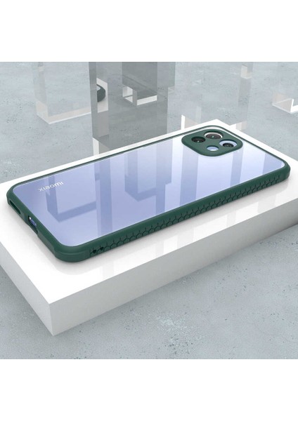 Xiaomi Mi 11 Lite Kılıf ​​hgea Kaff Kapak-Mor fırsatları