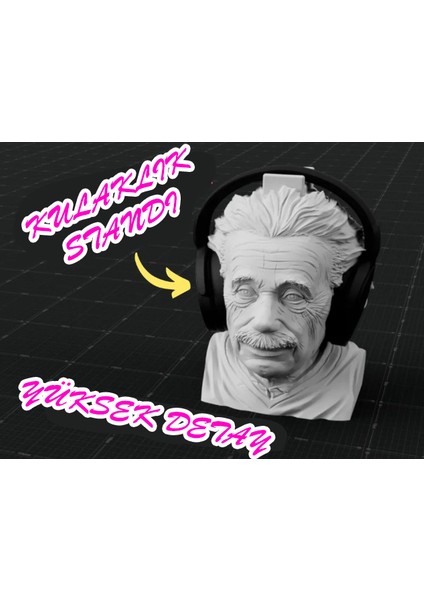 Albert Einstein Kulaklıkstandı