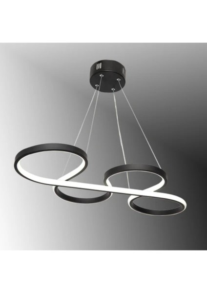 Yılan Kasa 3 Renk( Günışığı-Sarı-Beyaz) LED Avize - Modern ve Şık Aydınlatma