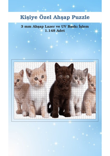 Kişiye ve Firmalara Özel Ahşap Puzzle