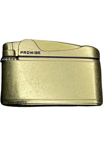 Soft Flame Fırçalı Gold Metal Çakmak