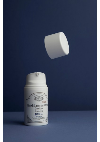 Renkli Güneş Kremi 40+Spf Medium | Arbutin | Leke Giderici ve Ton Eşitleyici