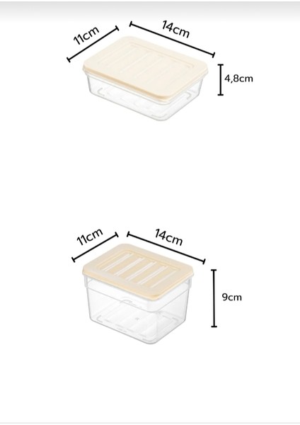 Mikrodalga ve difriz uyumlu saklama kabı buzdolabı düzenleyici buzluk organizer set buzluk kabı