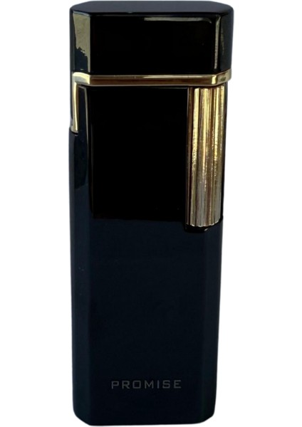 Twiggy Siyah Gold Metal Soft Flame Çakmak
