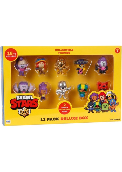Lisanslı Brawl Stars 12'li Delüks Figür Seti: 10 + 2 Gizli Figürle Koleksiyonunu Tamamla! fırsatları