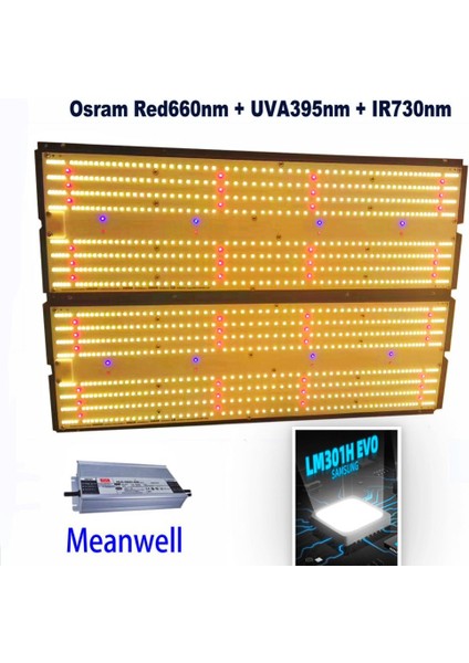 Evo Quantum Board CN5000 Bitki Yetiştirme Lambası Full Spectrum Bitki Yetiştirme Ledi Grow Light LED fiyatları
