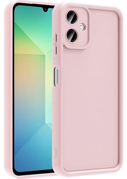 Samsung Galaxy A06 Uyumlu Kamera Korumalı Parlak Stil Tasarım Kapak