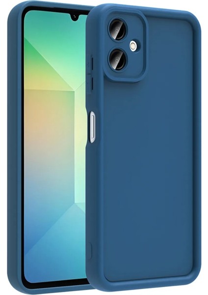 Samsung Galaxy A06 Uyumlu Kamera Korumalı Parlak Stil Tasarım Kapak