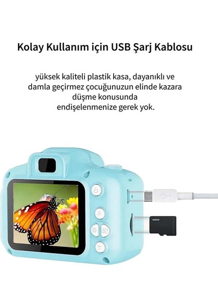Çocuk Dijital Kamera, Çocuk Fotoğraf Makinası, Çocuk