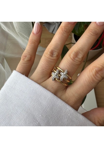 Çelik 3lü Nelly Yüzük