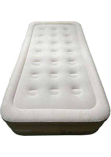 Campout Tek Kişilik Yüksek Şişme Yatak Krem fiyatları