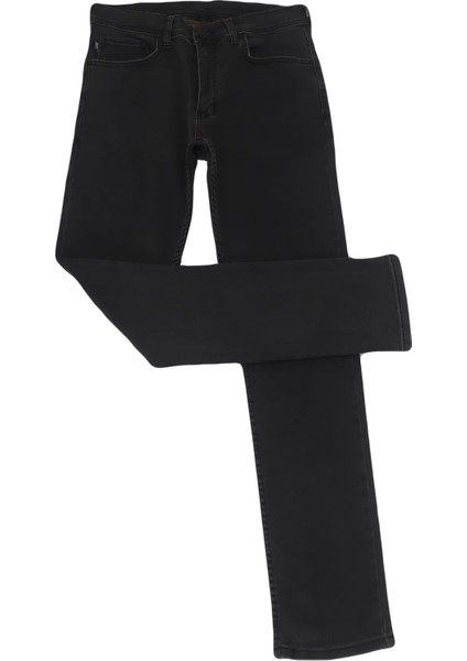 Fistan Store Erkek Füme Yüksek Bel Rahat Kesim Boru Paça Büyük Beden Jean Pantolon fiyatları