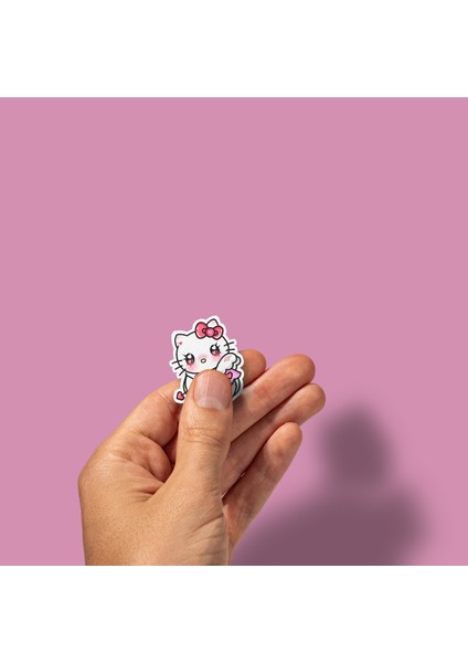 Hello Kitty Sticker Paketi -Bullet Journal - Ajanda - Planner - Defter - Laptop Etiket Çıkartma Çok Renkli 10 x 15 Paket Boyutu 3 x 5 cm Stickerlar Paket Içeriği 25 Adet Dadi Ramba Sticker