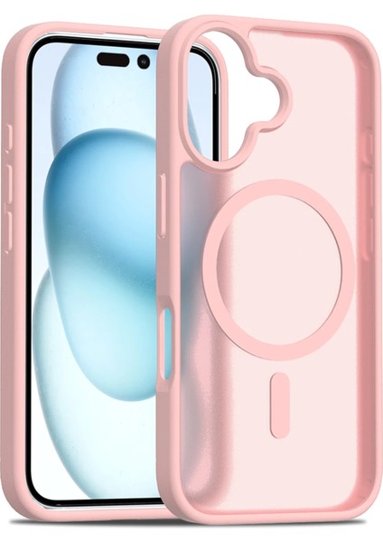 iPhone 16 Plus Uyumlu Joko Jota Serisi Magsafe Destekli Şeffaf Silikon Kapak Kılıf