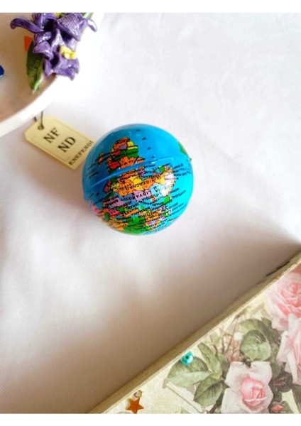 Tek Adet Stresi Alan Topu 6.3 cm Çapında Dünya Haritalı Hediye Oyuncak modelleri