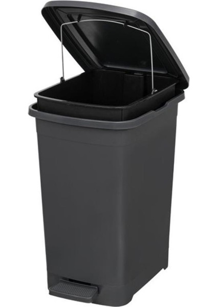 ELF-İ342 Slim Pedallı Plastik Çöp Kovası Iç Kovalı 25 Lt