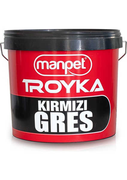 Troyka Kırmızı Gres - 14 kg Plastik Kova
