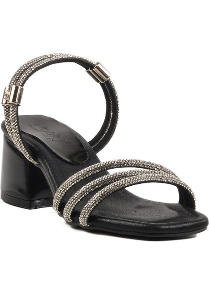 Siyah Hafif Kız Çocuk Sandalet 016 P