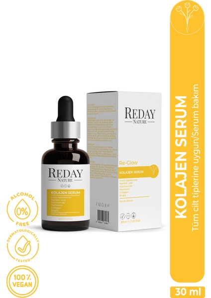 Re-Glow Kolajen Serumu 30 ml – Cilt Dolgunlaştırıcı ve Elastikiyet Artırıcı Serum