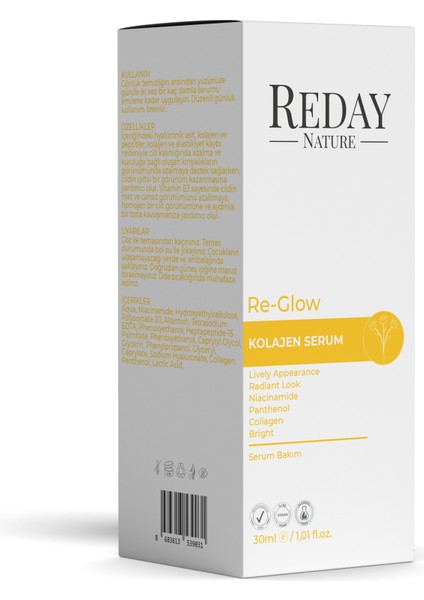 Re-Glow Kolajen Serumu 30 ml – Cilt Dolgunlaştırıcı ve Elastikiyet Artırıcı Serum