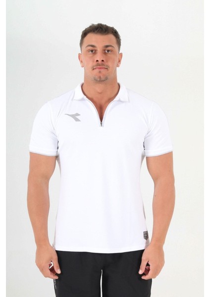 Satürn Kamp T-Shirt Beyaz