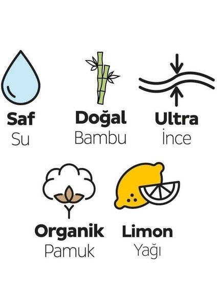 Nessiworld Sleepy Ekstra Islak Havlu Mendil 5X90 450 Yaprak