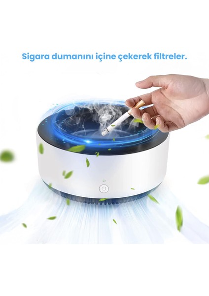 Dumanı Filtreleyen Küllük Iki Adet Yapıştırıcı Tutucu Yıkanabilir Nano Ped Hediyeli fiyatları