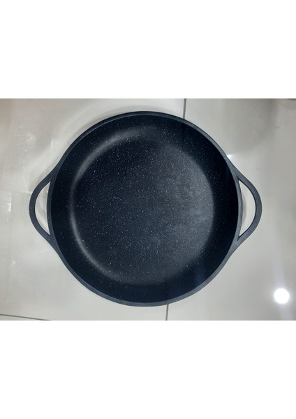 Lavonni Granit Döküm Sac Tava 36CM Sac Kavurma Tavası Bazlama Tavası