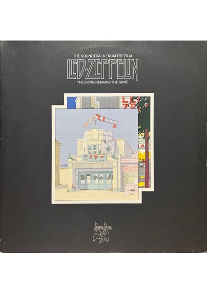 LED Zeppelin The Song Remains The Same Soundtrack Double Lp Plak